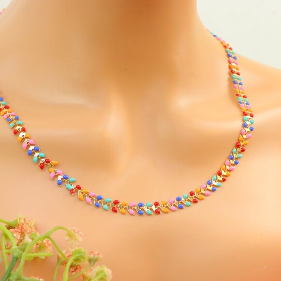 "New Beautiful Design Necklace Chain for Women/Girls, Gift, N647 - Picture 8 of 10